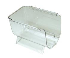 Jocca Flaschenhalter Box für den Kühlschrank, 20,5 x 11,5 x 10,5 cm, Polyester, Mehrfarbig, 20,5 x 11,5 x 10 cm
