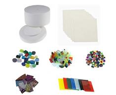 1 großer Mikrowellenofen & 5 Beutel Fusing Glas & 10 Stück Ofenpapier für Glassicherung