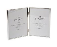 Goldbuch Galerierahmen, Fine, FÃ¼r 2 Bilder im Format 13x18, Metall, Silberfarben, 960286