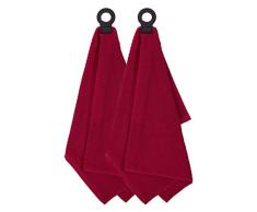 Ritz Küchentücher Haken und Hängehandtuch Extra-Large, 18 X 28, Machine Washable, 2 Pack Paprika Red