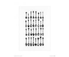 Jo de Pear Kunstdrucke, Papier, Mehrfarbig, 30 x 40 cm