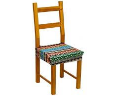 Eysa Kelim Stuhlhusse, Stretch-bleu