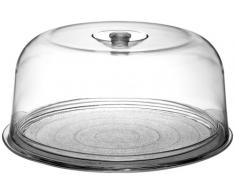 Bormioli Rocco Ginevra Kuchenplatte mit Kunststoffkuppel, in Geschenkbox