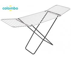 Colombo Wäscheständer mit Flügeln, 20 m, Schwarz, Large