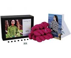 DesignEtte No-s-1219 Rachel Strickjacke Pfingstrose 290 2XL/3XL, rosa