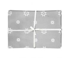 Ragged Rose Mattie (begriffsklärung) Silber Grau Xmas Platzsets, 4 Stück