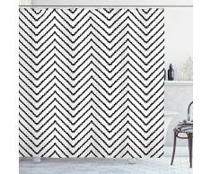 Desert Decor Vorhang für die Dusche von ambesonne, SUV Truck Pick Up Big Auto mit grossen Räder fahren durch den Sand Hills, Stoff Badezimmer Decor Set mit Haken, weiß gelb, Textil, Multi 14, 69W x 84L