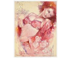 Eurographics JI1229 Joani, Victorias Secret 18 x 24 cm, Hochwertiger Kunstdruck - Akt - Erotik