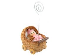 Mopec z781.2 Baby PORTAFOTO Kleines Pink in Kinderwagen, 6-er Pack