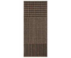 Vallila Teppich Lauri 80x400 cm braun modern pflegeleicht Flur Läufer, 400cm x 80cm