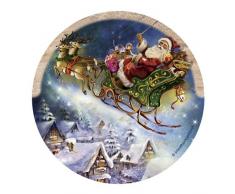Thirstystone Drink Untersetzer Set, Santa s Schlitten