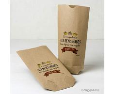 Mopec Original und kreative Geschenktasche, Braun, Einheitsgröße