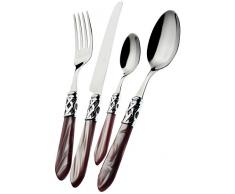 Bugatti -Aladdin Flieder Besteckgarnitur Edelstahl 24 teilig