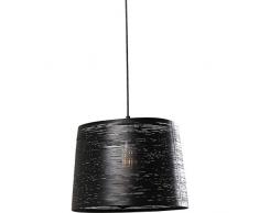 Kare Design Hängeleuchte Flexible Black, Wohnzimmerlampe, Pendelleuchte, Hängelampe, Esszimmerlampe, Schwarz (H/B/T) 37x35x35cm