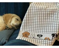 Samuel Lamont Poli-Dri Jacquard Geschirrtuch Hund