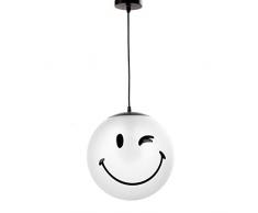 ONLI Hängelampe Smiley World BIRBO Weiß mit LED, 7 W