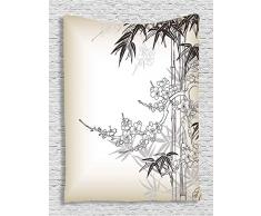 Sunflower Decor Kollektion, Sonnenblumen und Mais Muster Landwirtschaft ländlichen Pflanzen Natur kultivieren Close Up Design, Schlafzimmer Wohnzimmer Wohnheim Wandbehang Wandteppich, Soft Green Gelb, Textil, Multi 25, 40 W By 60 L