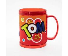 H&H 03873010069 Kinderbecher - Namensbecher, Kunststoff, Mehrfarbig