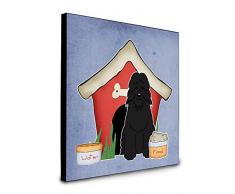 Carolines Treasures Hundehaus Kollektion Bouvier des Flandres Kunstwerk, Wanddekoration, Mehrfarbig