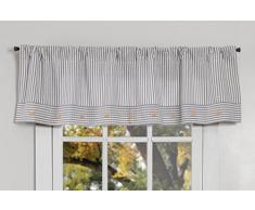 Piper Classics Farmhouse Inlett Blau Gardinen 60 Valance Hellblau