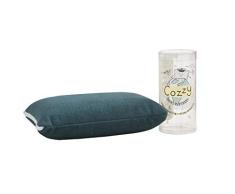 Cozzy Travel Viskoelastisches Reisekissen 24 x 15 x 6,5 cm grün