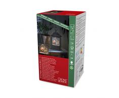 Konstsmide, 4351-000, LED Schneelaterne mit Weihnachtsmann im Schlitten, wassergefÃ¼llt, wÃ¤hlbare Energieversorgung, mit 5h Timer, warm weiÃe Diode, 4.5V_Innentrafo/batteriebetrieben, Innen