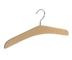 Wenko 17210202100 Kleiderbügel Rom Buche Natur - Kleiderbügel, Buchenholz, 45 x 19 x 1 cm, Braun