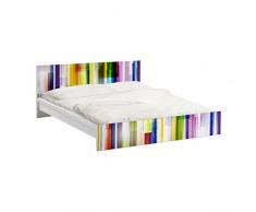 Apalis 94043 Möbelfolie für Ikea Malm Bett niedrig 180x200 cm - Rainbow Cubes, gröÃe 77 x 197 cm