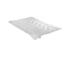 Irisette leichte Sommerdecke Steppbett Lotte, mit Top Cool Gewebe, 95 Grad waschbar, inkl. Aufbewahrungstasche, 200 x 200 cm, weiÃ