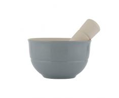 Typhoon 1401.495 World Foods Mörser und Stößel, Blau, Steingut