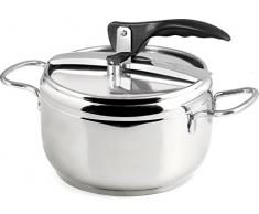 INOXPRAN Kochtopf Druck, Edelstahl, 34 x 22 x 21 cm