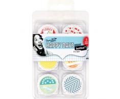 Docrafts Papermania Happy Days Dekorative Topper in Flaschen, Cherry Pie