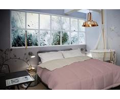 Winter Bettdecke Rosa/beige