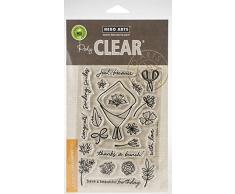 Hero Arts CM432 Clear STMP FLWR BOUQT, Blumenstrauß Stücke, Einheitsgröße