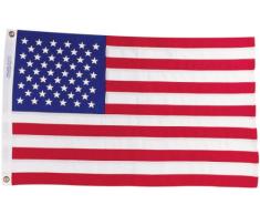 Paper House Productions Magnet für Kühlschrank und Schließfächer, 8,9 x 5,1 cm, gestanzt, US-Flagge