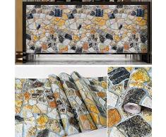 LIFAVOVY selbstklebendes Wandregal/Schubladeneinlage/Klebefolie für Küchenschränke, Schubladen, Regale, Arbeitsplatten, Fenster, Wände, Bastelarbeiten 45 x 99 cm B9