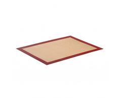 Nostik Backmatte, Silikon, braun/rot, 4.5 x 30 x 4.5 cm