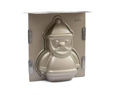 Decora 0075011 3D Weihnachtsmann Antihaft, Stahl