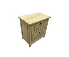 StealStreet 58,4 cm Holz Tisch, braun, one Size