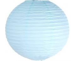 Matissa Lampenschirm aus Papier, für Hochzeit, Party, Dekoration, (blau), 40 cm