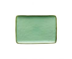 Nador Concerto Tiffany Green Verde Acqua Tablett rechteckig, Ø 27 cm B 19 cm Nylon/A