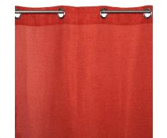 MADURA Ösengardine Cinnamon, Polyester, Orange, 145 x 280 cm