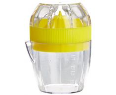 Vin Bouquet FIK 200 Zitruspresse, Gelb und Transparent, 8 x 10.4 x 5 cm, Kunststoff, ursprüngliche, 8x10.4x5 cm