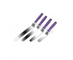 IBILI 737920 Pfannenwender, gebogen, aus rostfreiem Edelstahl 18/10, Kunststoff, 20 cm