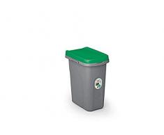 Stefanplast Abfalleimer, Grün, 25 l