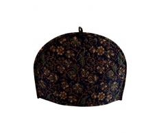 GDONLINE indisches Mandala, Heimdekoration, handgefertigt, Baumwolle, kreativer Teewärmer, Pfauen-Mandala, Teekanne, Teekanne, Baumwolle, Bedruckt, ca. 35,6 x 27,9 cm