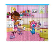 Gardine/Vorhang FCS xl 4321, Kinderzimmer Disney Dr.Mcstuffins
