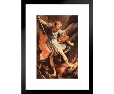 Poster Gießerei proframes Guido Glastisch Reni Michael Arcangel Gemälde Kunstdruck Kunstdruck 20x26 inches Matted Framed Poster