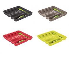 Blim Besteckkasten und Organizer für Schublade, Mehrfarbig, 38 x 39,5 x 5 cm