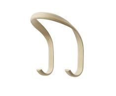 HAY Hook Garderobenhaken, Esche, beige, one Size